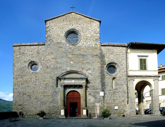 Esterno del Duomo di Cortona