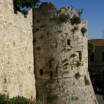 Antiche mura difensive a Cortona