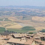 Foto panoramica della Valdichiana
