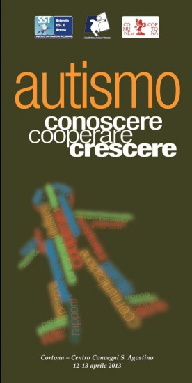Consegno sull'autismo a Cortona.