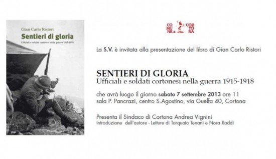 Libro "Sentieri di gloria" di Gian Carlo Ristori